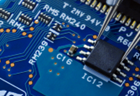 Close Up Chip on PCB 2